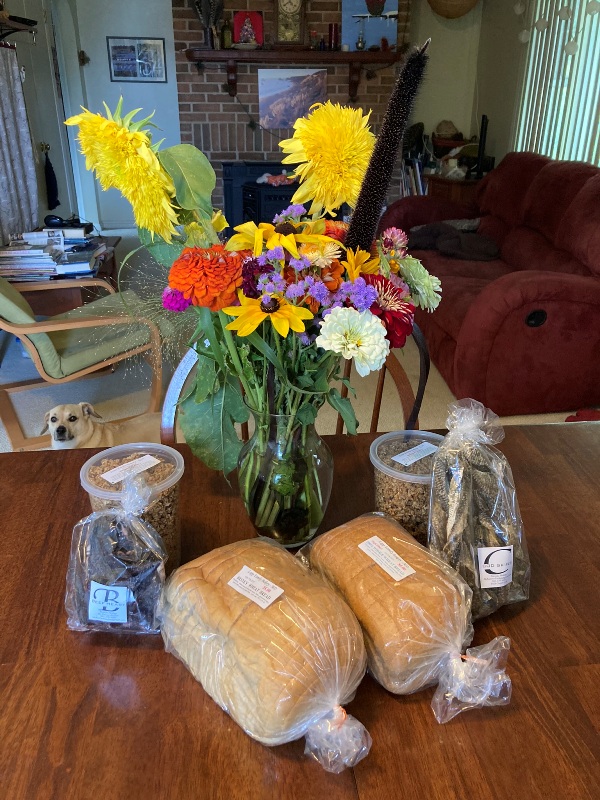 Stuff I purchased at the Chestertown Farmers Market