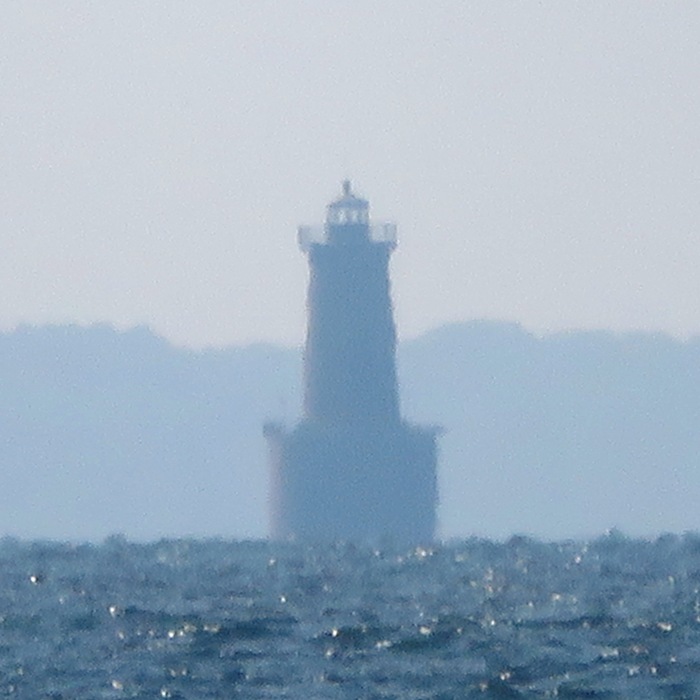 Fuzzy photo of Bloody Point Bar Lighthouse