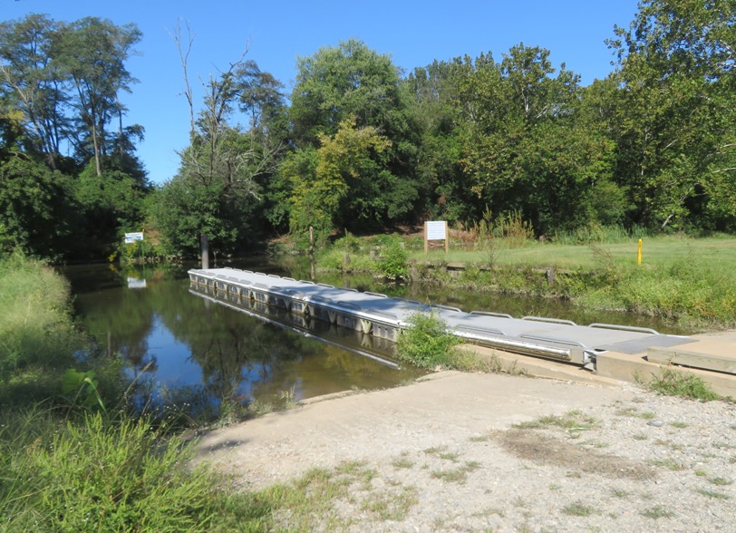 Boat ramp at Marina Park