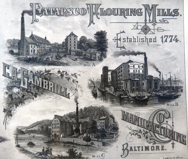 Old ad for the C.A. Gambrills Manufacturing Company