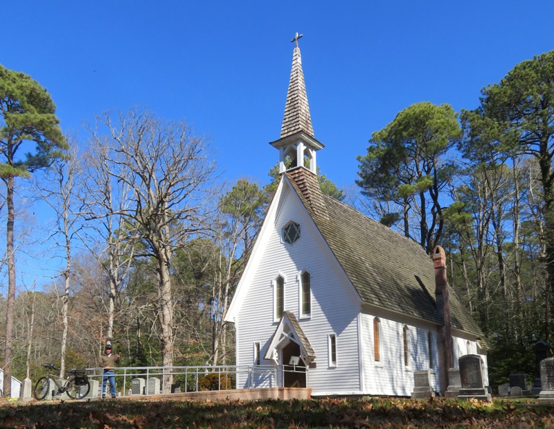 Me at the Chapel of Ease Old Trinity Episcopal Church