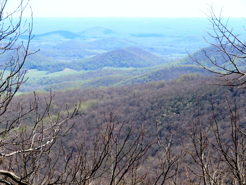 View from Compton Peak East looking southeast