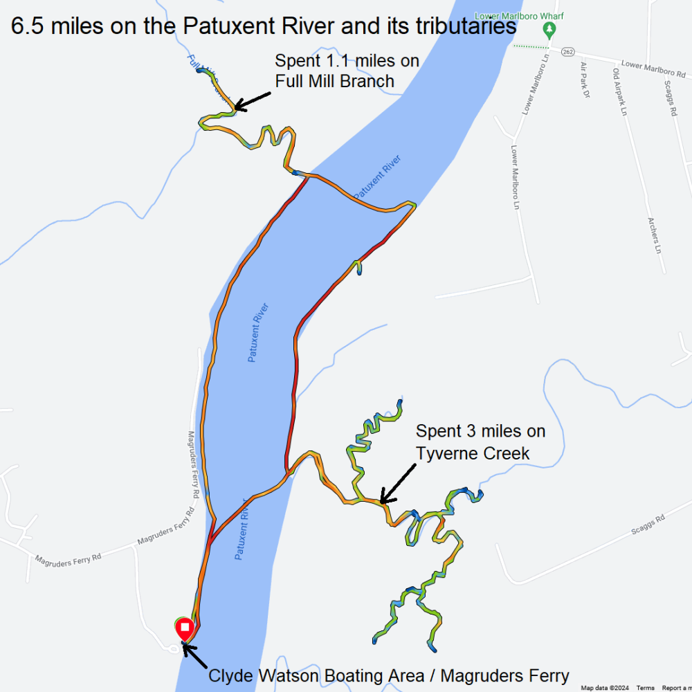 Map of our route