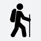 Hiker icon