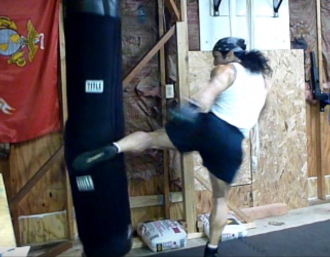 Working combinations on the heavy bag