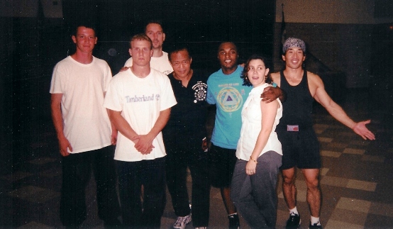 At Guro Dan Inosanto seminar, July 2000